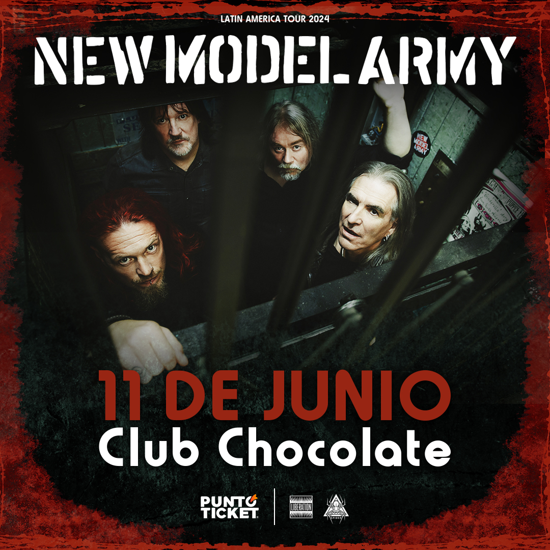Anuncian el debut en Chile de New Model Army